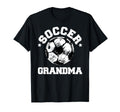 Soccer Grandma Soccer Ball Distressed T-Shirt - Graphic Print Men Women - T-Shirt, Sweatshirt, Hoodie