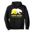Papa Bear Support Craniofacial Hoodie - Streetwear Style for Adults - T-Shirt, Sweatshirt, Hoodie
