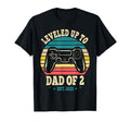 Daddy Again Leveled Up To Dad 2 Dad T-Shirt - Aesthetic Graphic Unisex - T-Shirt, Sweatshirt, Hoodie