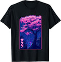 Sakura Vaporwave Pixel Art Clothing - Adult & Kids T-Shirts, Sweatshirts & Hoodies apparel design preview 1