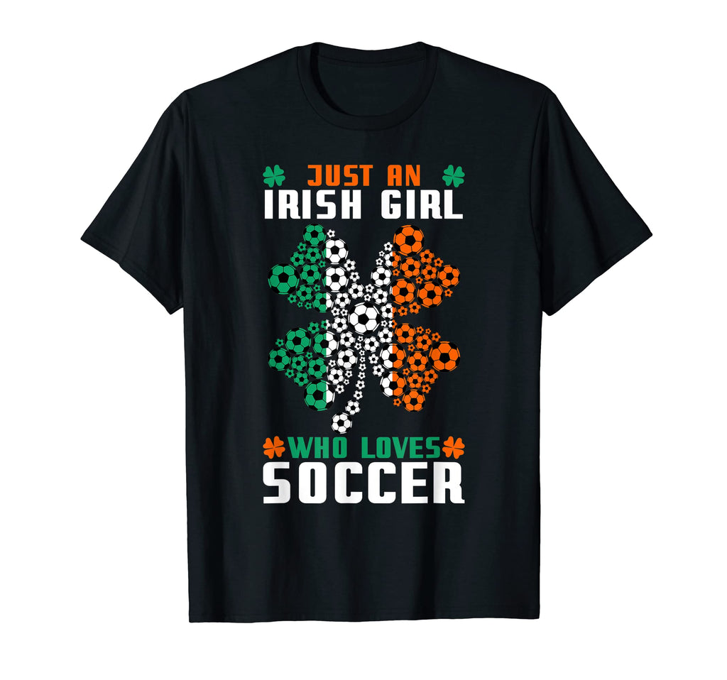 Soccer Irish Clover Leaf Sport Player T-Shirt - Trendy Graphic Men Women - T-Shirt, Sweatshirt, Hoodie