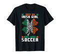 Soccer Irish Clover Leaf Sport Player T-Shirt - Trendy Graphic Men Women - T-Shirt, Sweatshirt, Hoodie