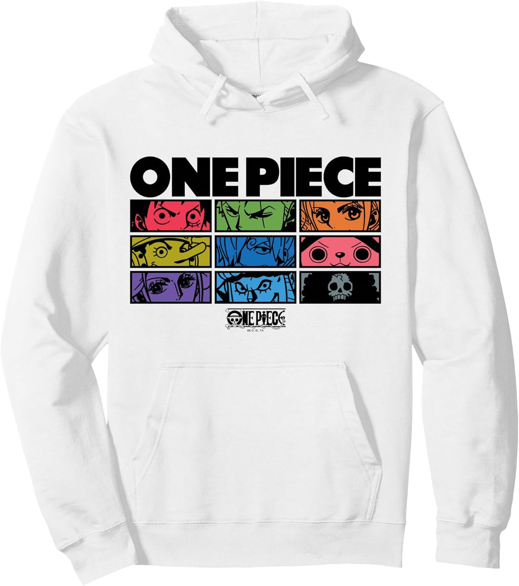 Anime Character Eyes Colorful Pop Art Grid - Adult & Kids T-Shirts, Sweatshirts & Hoodies apparel design preview 1