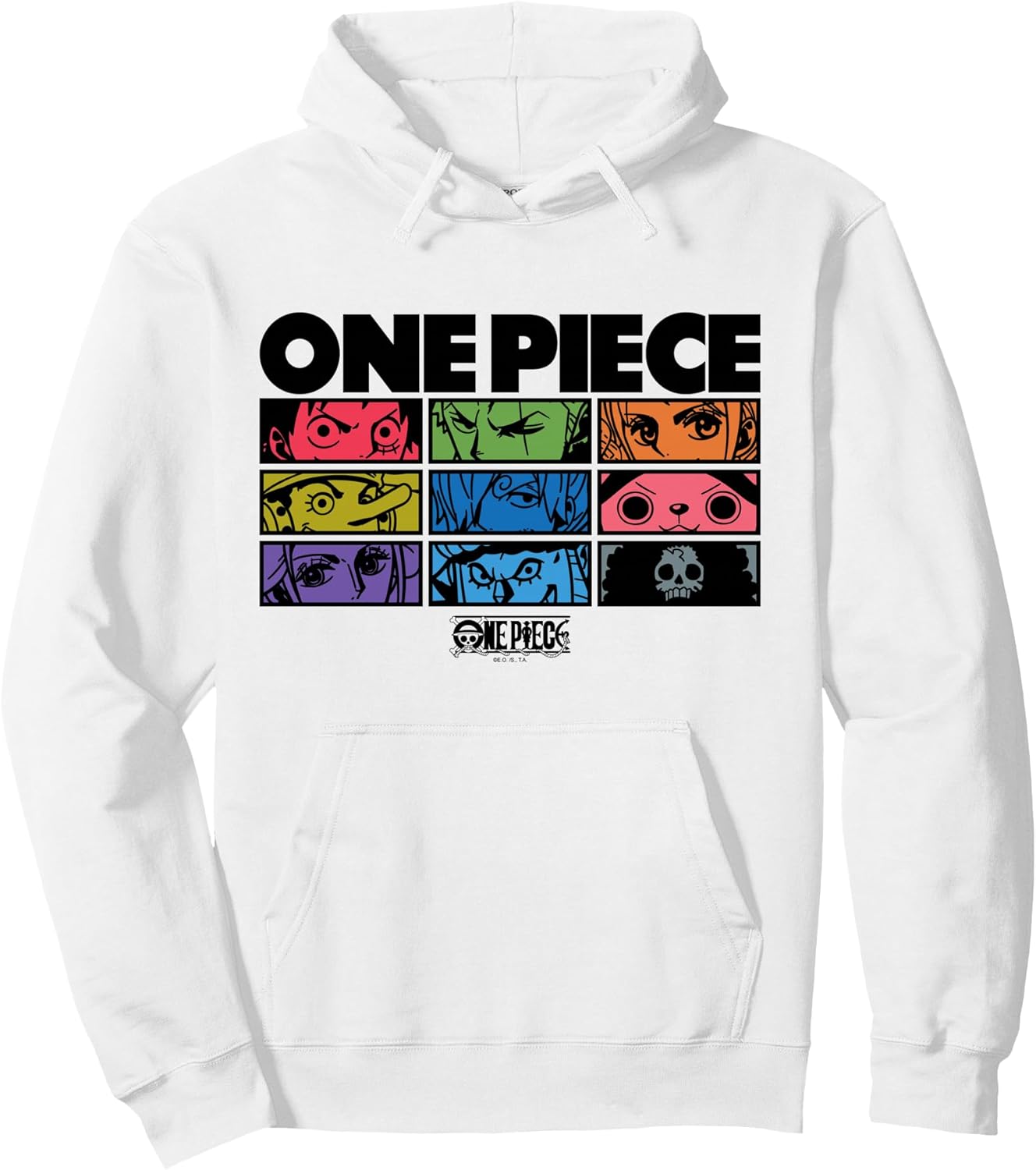 Anime Character Eyes Colorful Pop Art Grid - Adult & Kids T-Shirts, Sweatshirts & Hoodies apparel design preview 1
