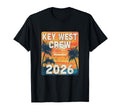 Key West Crew 2026 Vacation Matching T-Shirt - Novelty Apparel for Adults - T-Shirt, Sweatshirt, Hoodie