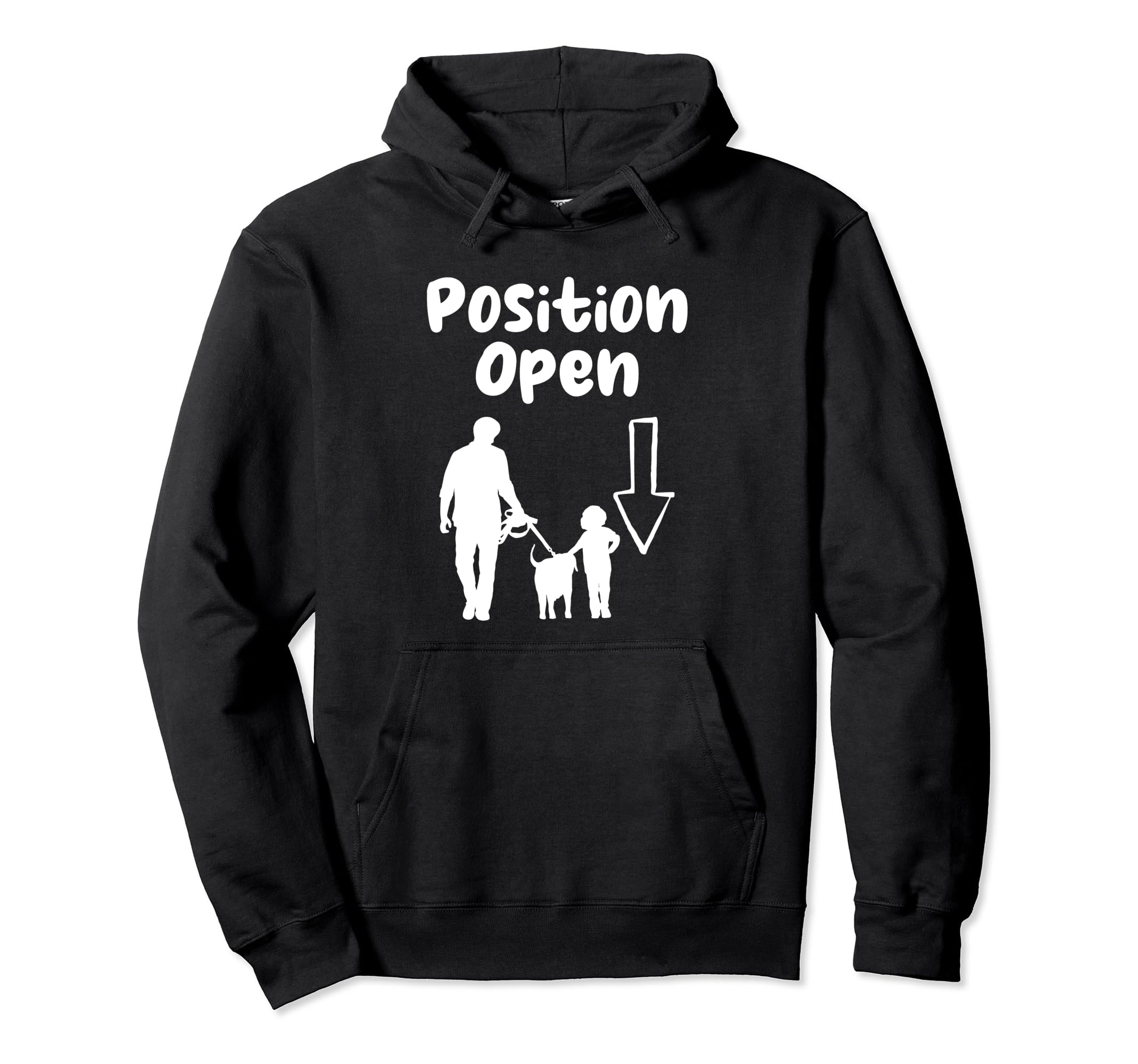 Position Open Single Dad Single Parent Hoodie - Trendy Graphic Men Women - T-Shirt, Sweatshirt, Hoodie