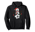 Santa Snowman Gifts Funny Player Soccer Hoodie - Novelty Apparel Unisex - T-Shirt, Sweatshirt, Hoodie