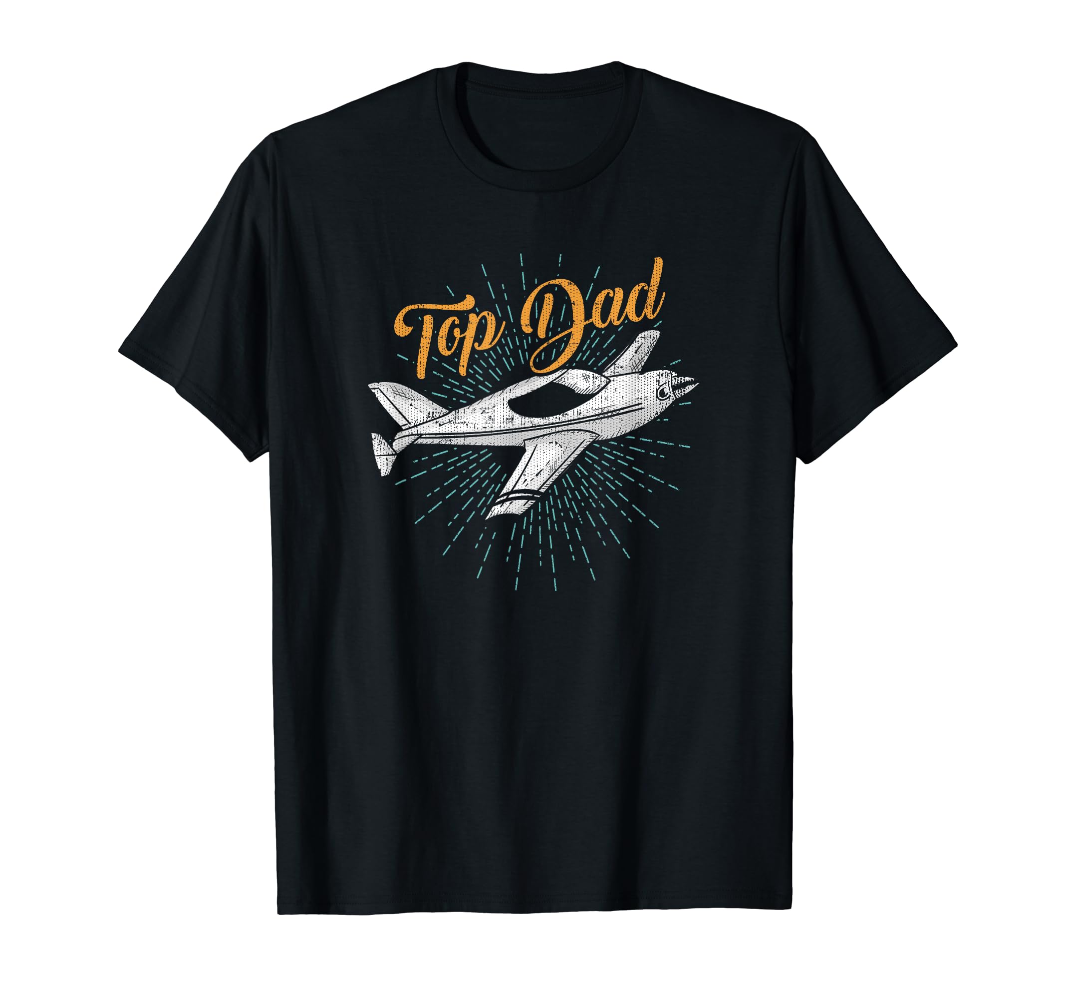 Dad Fathers Day Airplane Pilot Or T-Shirt - Aesthetic Graphic Unisex - T-Shirt, Sweatshirt, Hoodie