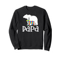 Proud Autism Papa Bear Autism Sweatshirt - Novelty Apparel Men Women - T-Shirt, Sweatshirt, Hoodie