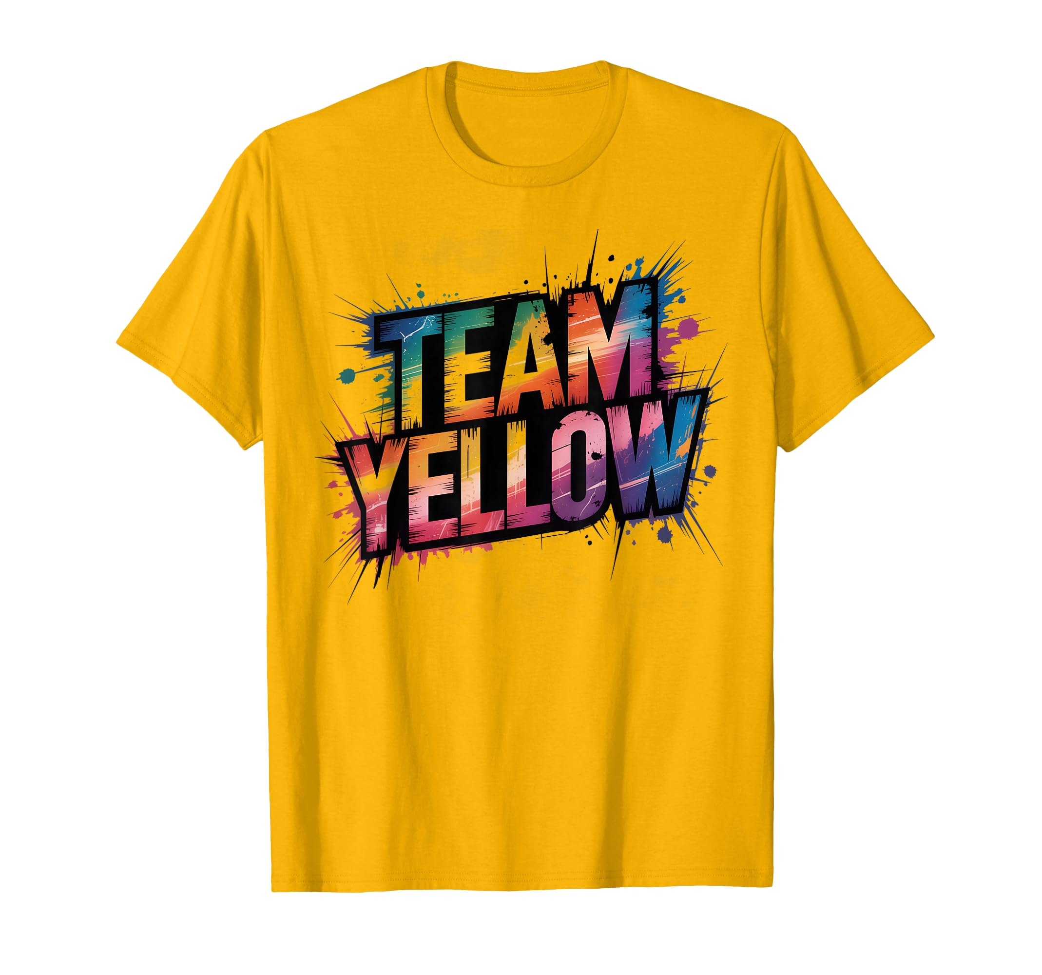 Bruh Team Yellow Field Day Tournament T-Shirt - Graphic Print for Adults - T-Shirt, Sweatshirt, Hoodie