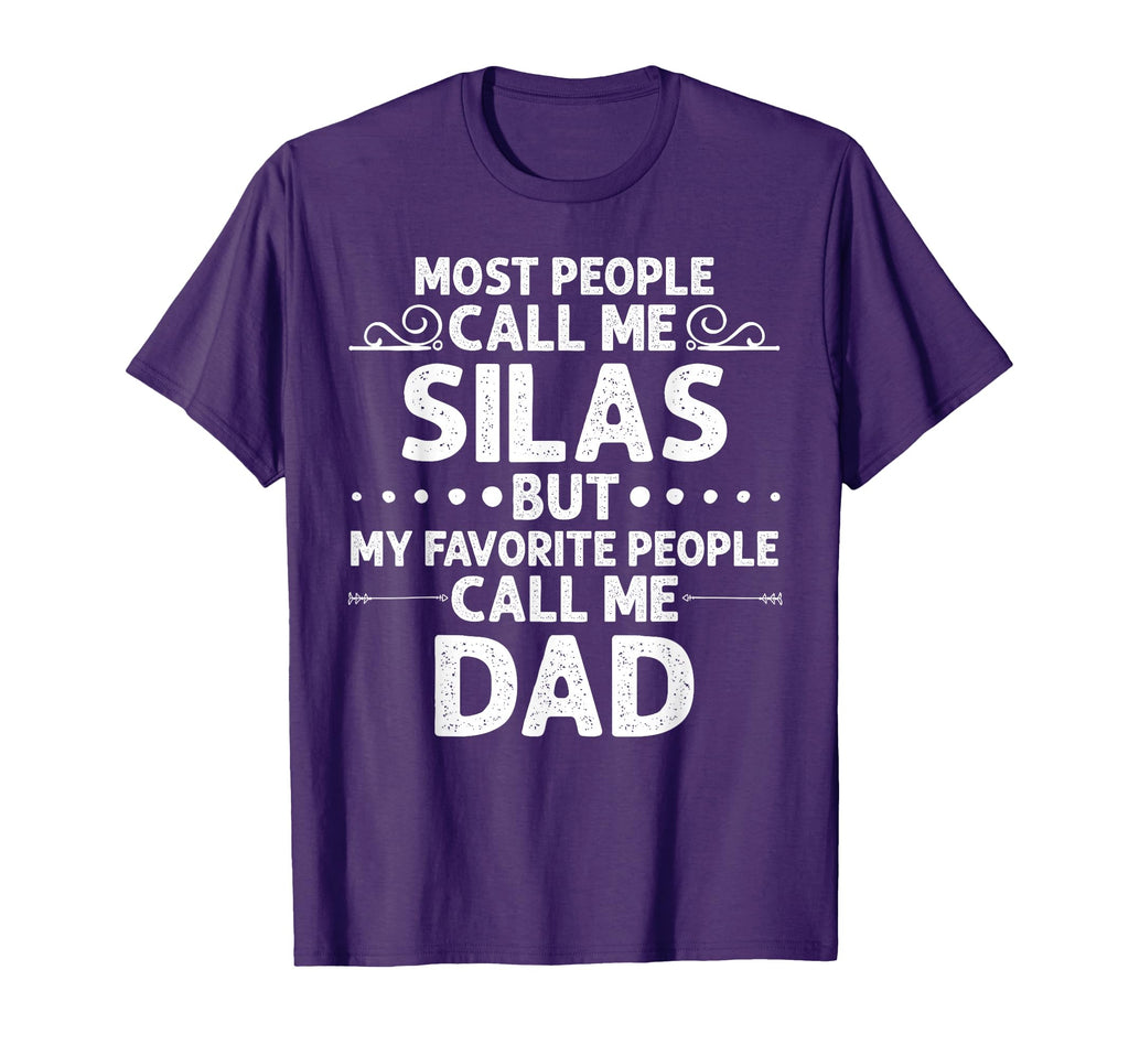 Silas Gift Name Funny Fathers Day T-Shirt - Streetwear Style Men Women - T-Shirt, Sweatshirt, Hoodie