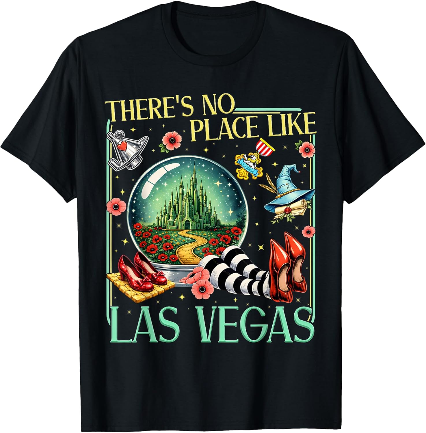 Yellow Brick Road Wicked Off to See Wizard Men Women - Adult & Kids T-Shirts, Sweatshirts & Hoodies apparel design preview 1