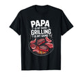 Papa Is My Name Grilling Is My Game T-Shirt - Casual Everyday Wear Unisex - T-Shirt, Sweatshirt, Hoodie