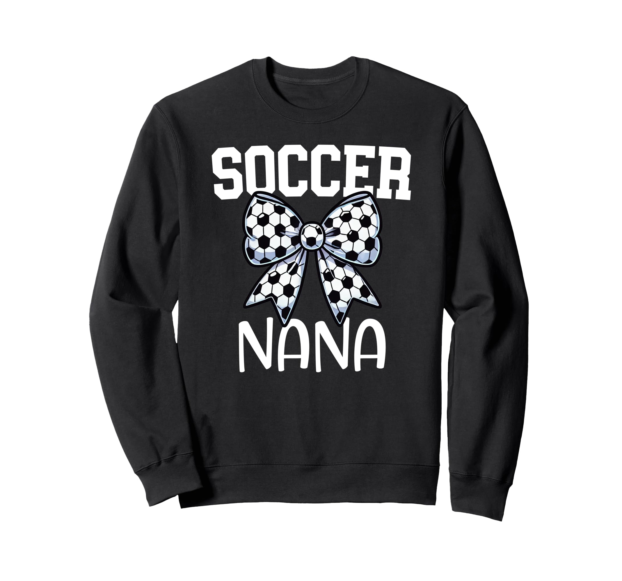 Soccer Nana Coquette Bow Proud Sweatshirt - Unique Graphic Men Women - T-Shirt, Sweatshirt, Hoodie