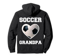 Soccer Grandpa Family Matching Sport Hoodie - Fun Novelty Design Men Women - T-Shirt, Sweatshirt, Hoodie