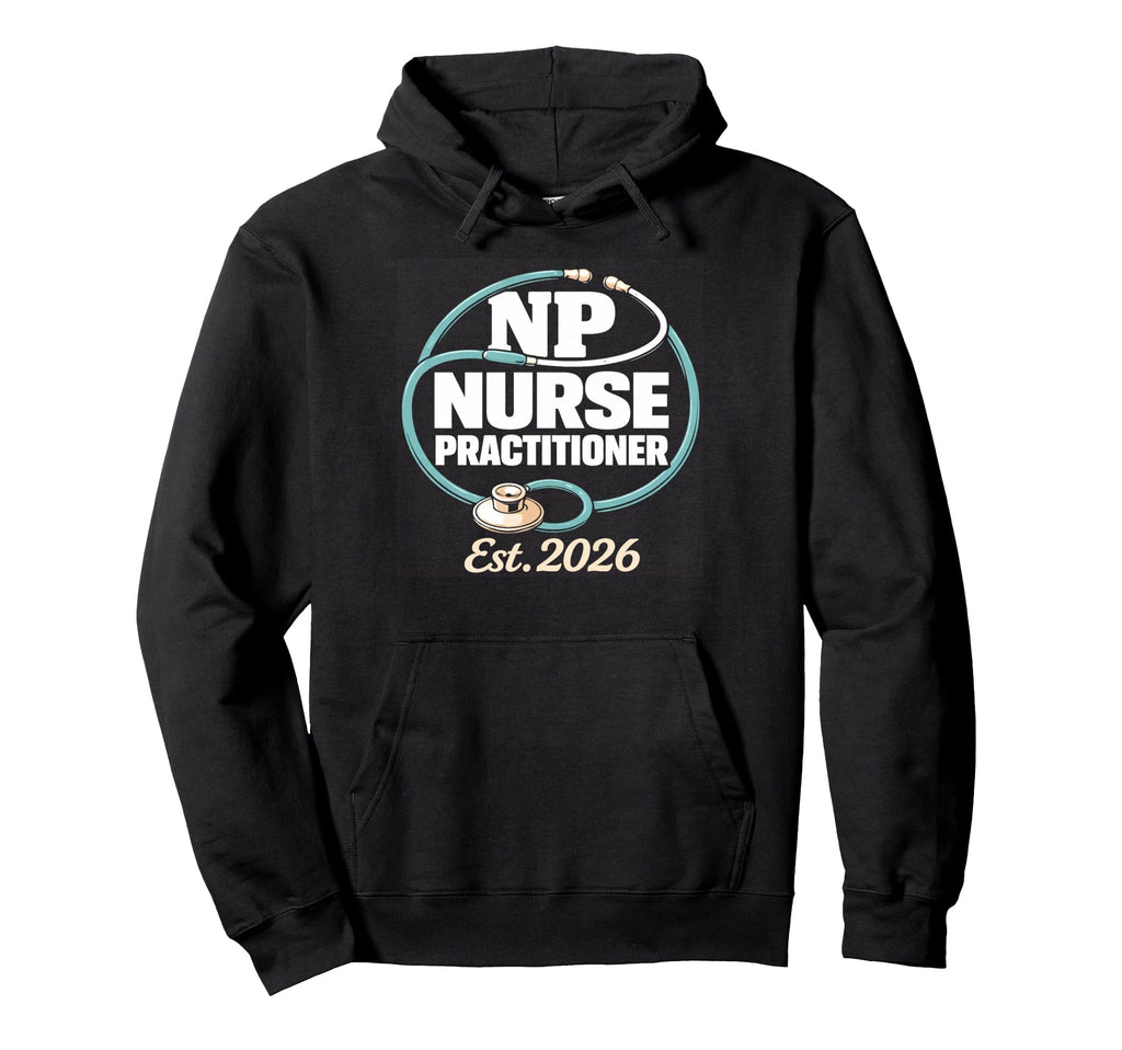 Nurse Stethoscope Graduation Graduate Np Hoodie - Novelty Apparel Unisex - T-Shirt, Sweatshirt, Hoodie