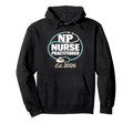 Nurse Stethoscope Graduation Graduate Np Hoodie - Novelty Apparel Unisex - T-Shirt, Sweatshirt, Hoodie
