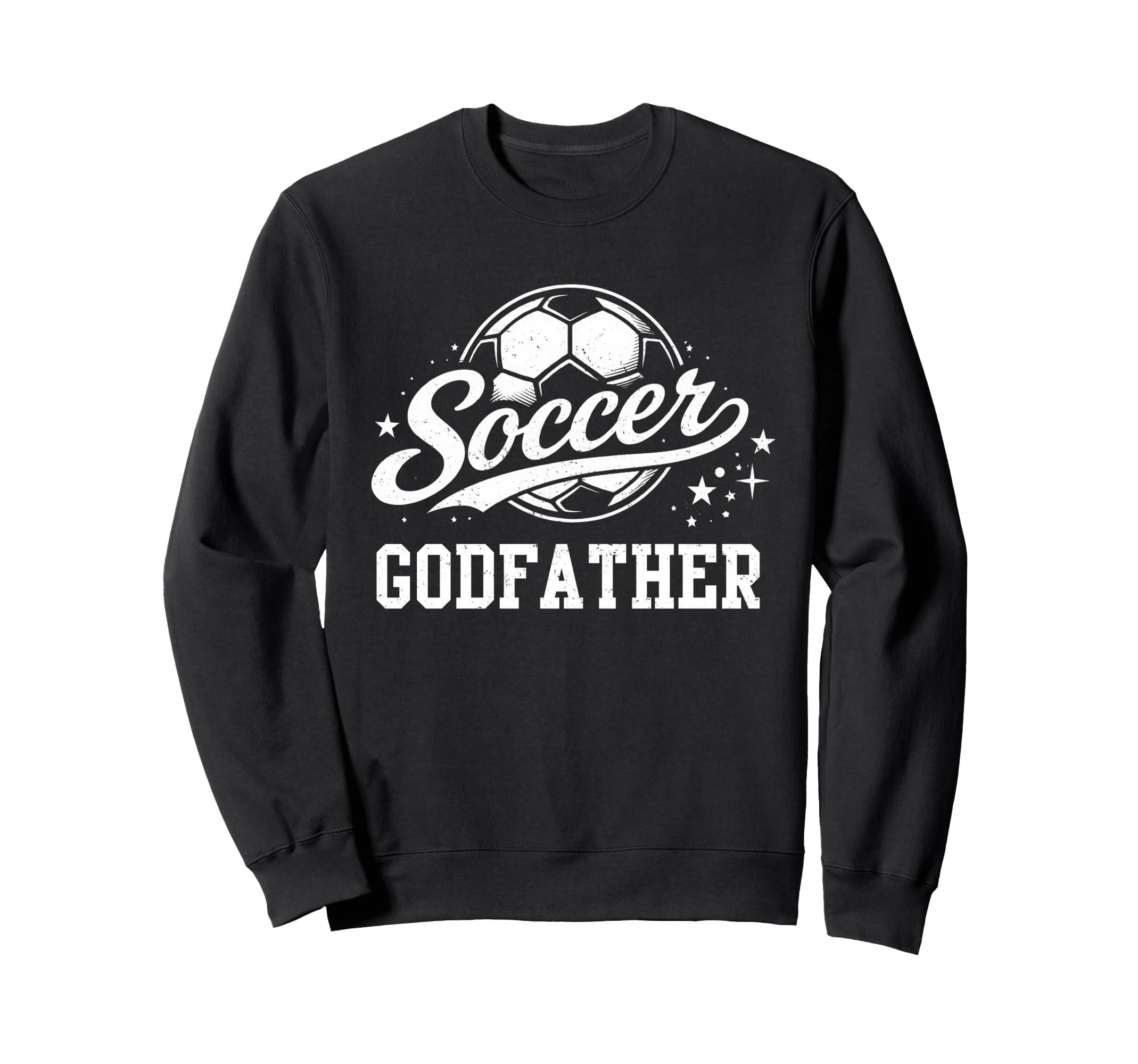 Soccer Godfather Family Matching Sweatshirt - Minimalist Print for Adults - T-Shirt, Sweatshirt, Hoodie