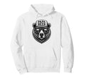 Papa Beer Funny Dad Bear Drinking Hoodie - Custom Art Print for Adults - T-Shirt, Sweatshirt, Hoodie