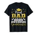 Super Proud Dad 2025 Graduate Senior T-Shirt - Custom Art Print Unisex - T-Shirt, Sweatshirt, Hoodie
