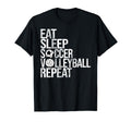 Eat Sleep Soccer Volleyball Repeat T-Shirt - Trendy Graphic Men Women - T-Shirt, Sweatshirt, Hoodie