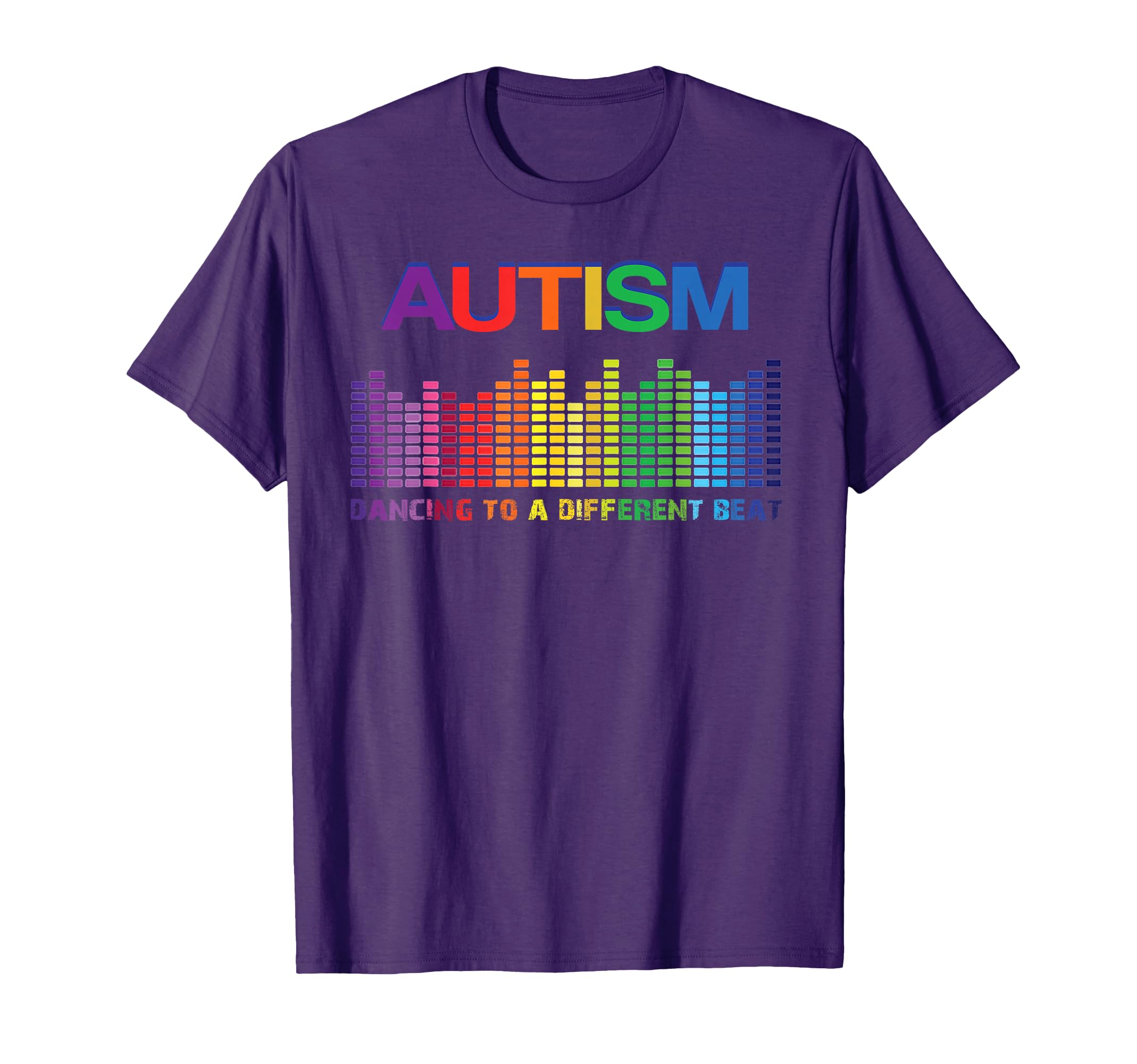 Autism Puzzle Autism Awareness Dancing To T-Shirt - Trendy Graphic Unisex - T-Shirt, Sweatshirt, Hoodie