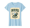 Soccer Mom Field Regular T-Shirt - Minimalist Print Unisex - T-Shirt, Sweatshirt, Hoodie
