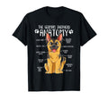 Funny Anatomy German Shepherd Dog Owner T-Shirt - Aesthetic Graphic Unisex - T-Shirt, Sweatshirt, Hoodie