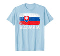 Slovak Flag Made Slovakia Gift T-Shirt - Novelty Apparel Men Women - T-Shirt, Sweatshirt, Hoodie