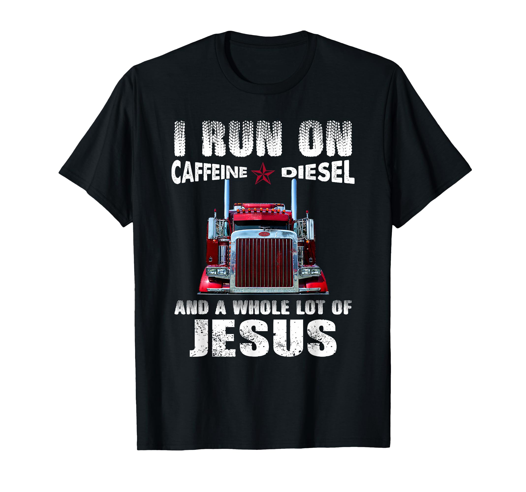 Caffeine Diesel Jesus Christian T-Shirt - Casual Everyday Wear Unisex - T-Shirt, Sweatshirt, Hoodie