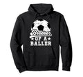 Brother Baller Soccer Brother Soccer Hoodie - Custom Art Print Unisex - T-Shirt, Sweatshirt, Hoodie