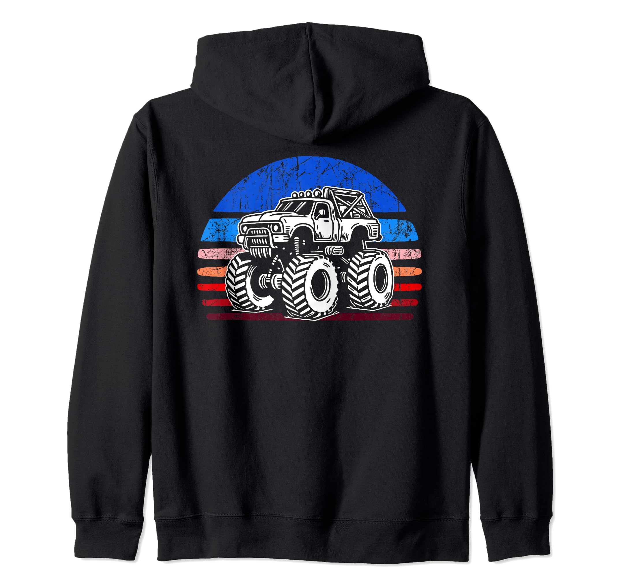 Monster Truck Dad Fathers Day Sweatshirt - Minimalist Print for Adults - T-Shirt, Sweatshirt, Hoodie