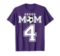 Number 4 Custom Proud Soccer T-Shirt - Fun Novelty Design for Adults - T-Shirt, Sweatshirt, Hoodie