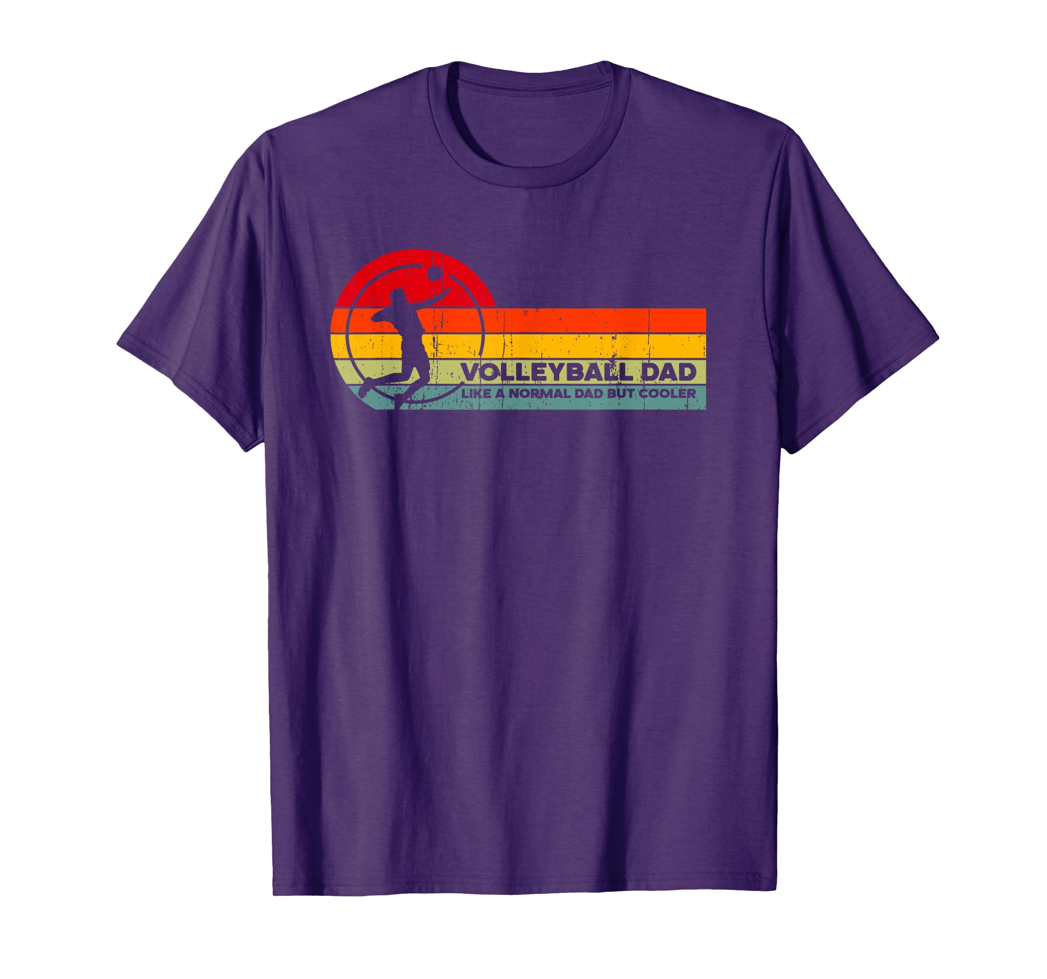 Volleyball Dad Like Normal But Cooler T-Shirt - Unique Graphic Men Women - T-Shirt, Sweatshirt, Hoodie