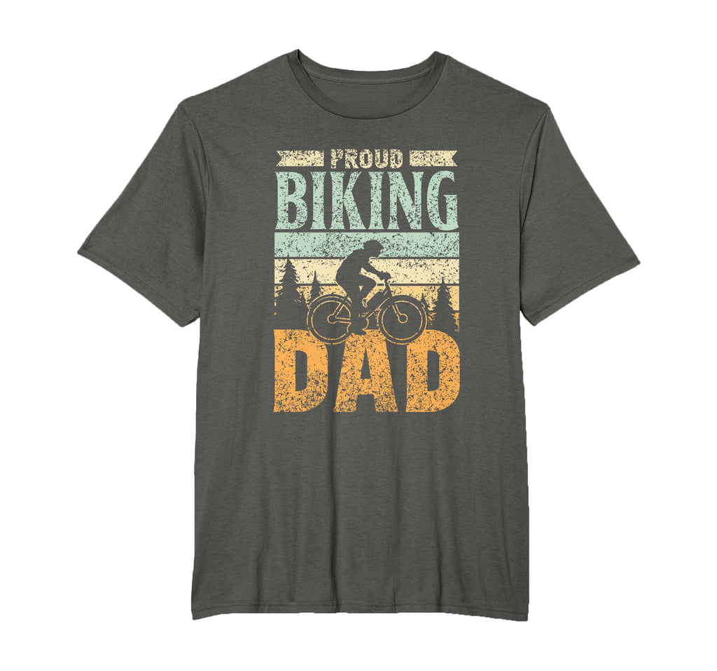 Proud Biking Dad Biker Bicycling T-Shirt - Streetwear Style Men Women - T-Shirt, Sweatshirt, Hoodie