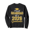 Proud Dad Class 2026 Graduate Sweatshirt - Novelty Apparel for Adults - T-Shirt, Sweatshirt, Hoodie