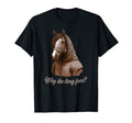 Funny Horse Why Long Face Dad Joke Hilarious Hoodie - Trendy Graphic Unisex - T-Shirt, Sweatshirt, Hoodie