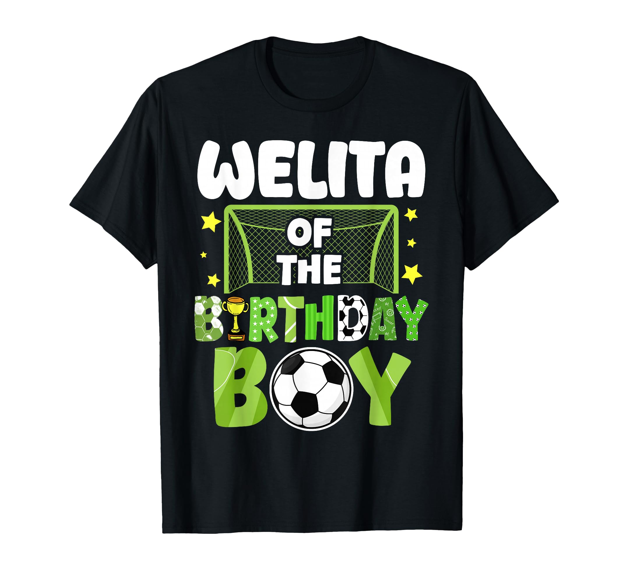 Soccer Welita Birthday Party Family T-Shirt - Unique Graphic for Adults - T-Shirt, Sweatshirt, Hoodie