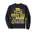 Proud Bonus Dad 2025 College Sweatshirt - Custom Art Print Men Women - T-Shirt, Sweatshirt, Hoodie