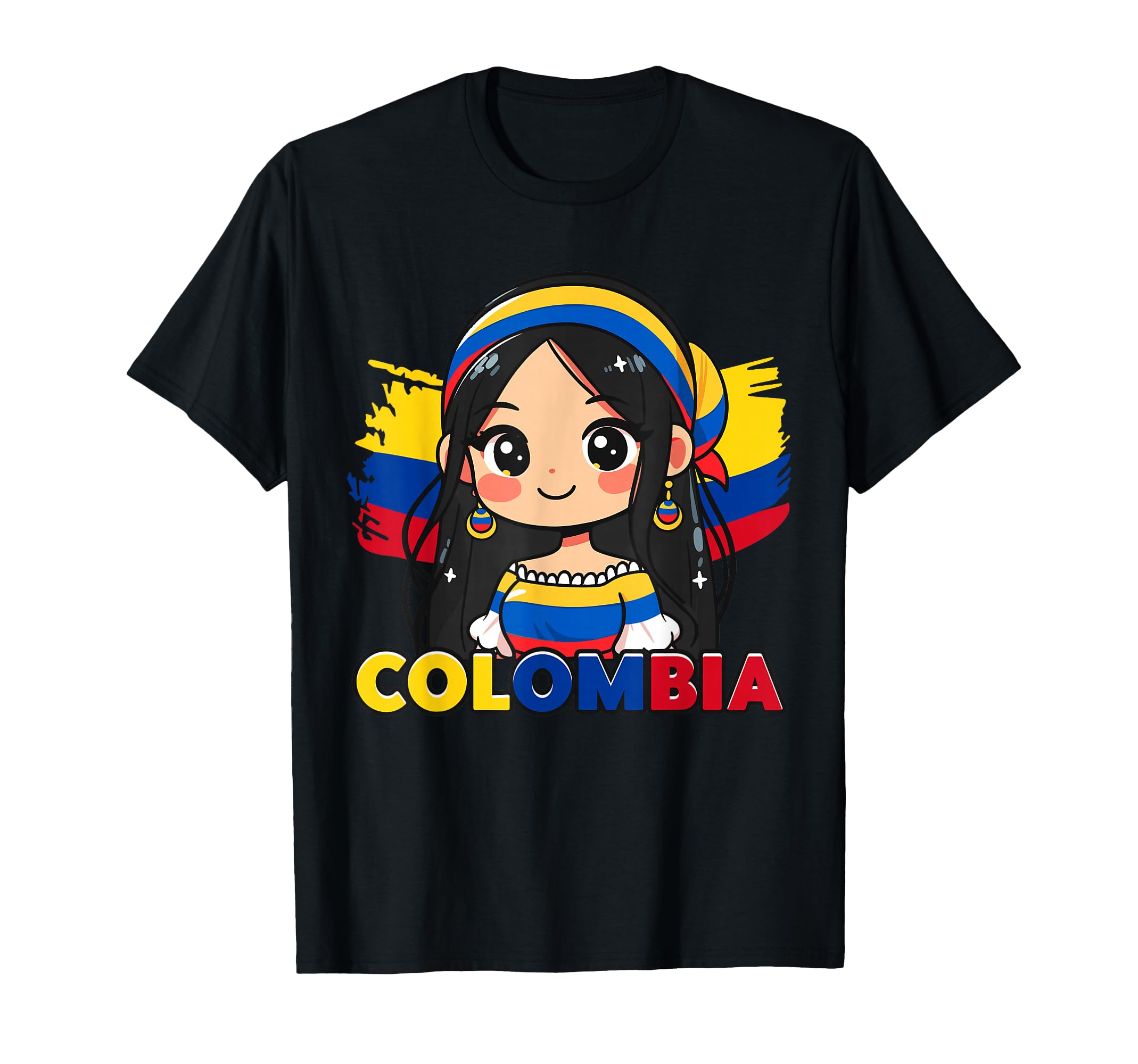 Colombian Colombia Flag T-Shirt - Aesthetic Graphic Unisex - T-Shirt, Sweatshirt, Hoodie