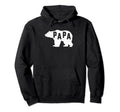 Papa Bear Funny Fathers Day Dad Hoodie - Graphic Print for Adults - T-Shirt, Sweatshirt, Hoodie