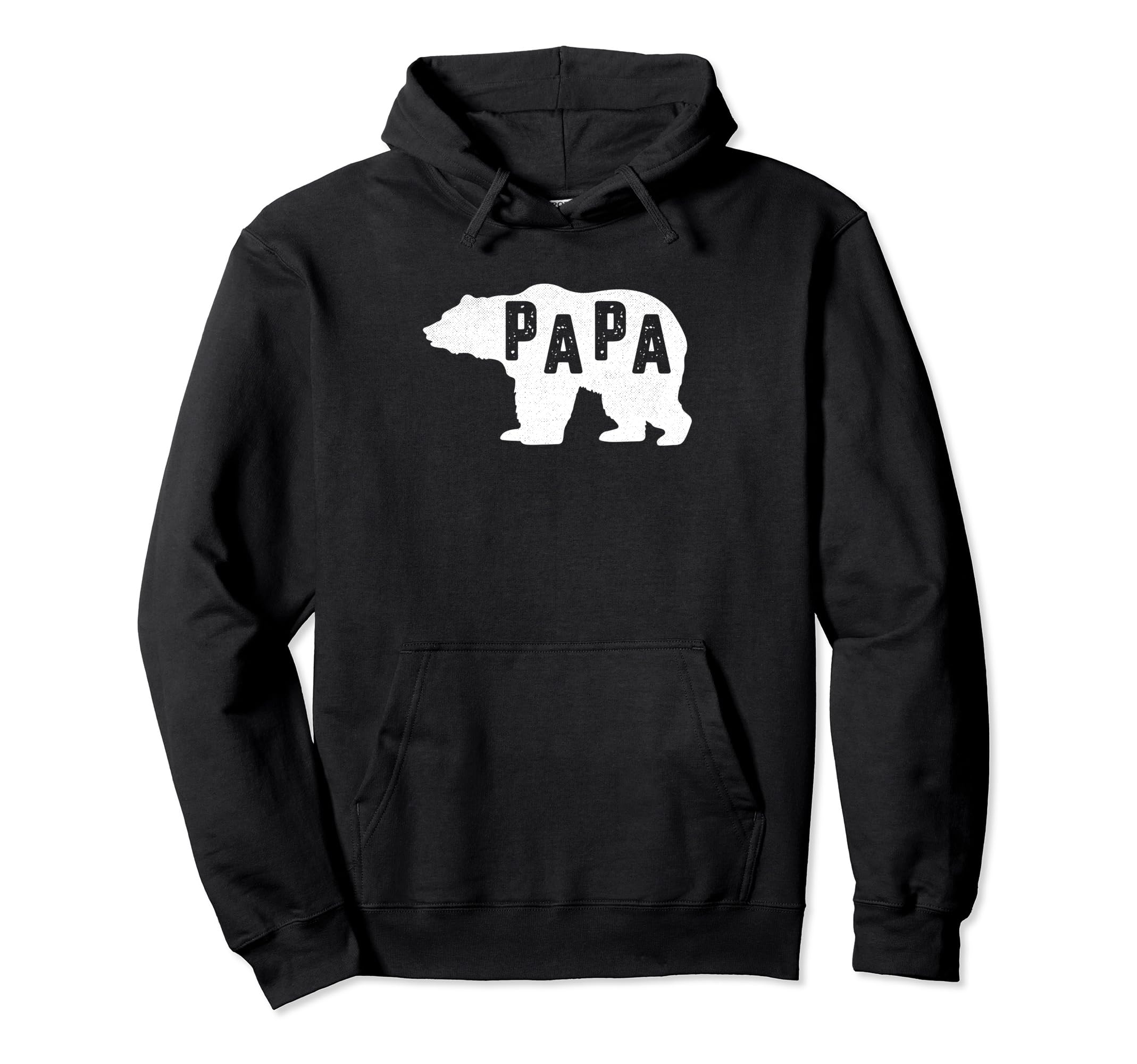 Papa Bear Funny Fathers Day Dad Hoodie - Graphic Print for Adults - T-Shirt, Sweatshirt, Hoodie