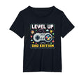 Level Up Dad Birthday Gift Gamers Womens T-Shirt - Minimalist Print Unisex - T-Shirt, Sweatshirt, Hoodie
