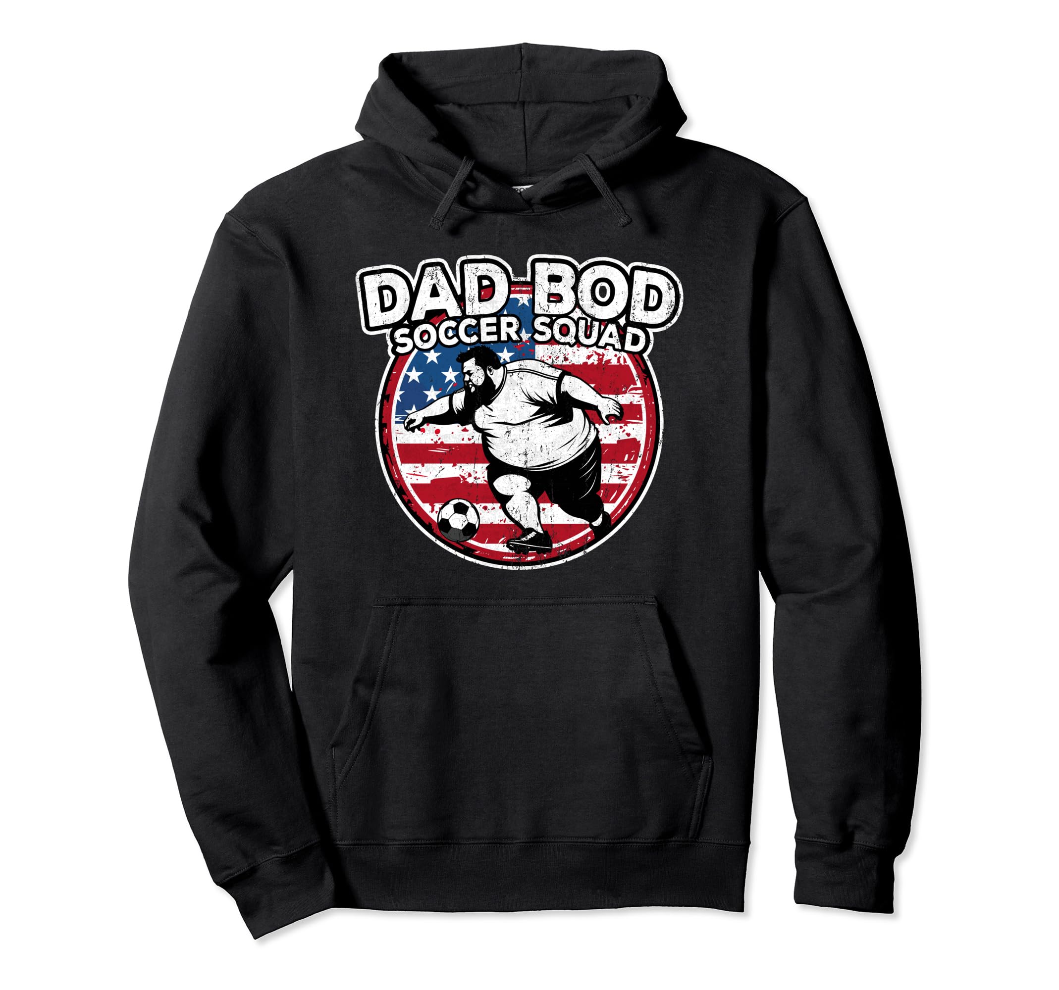 Dad Bod Soccer Squad Soccer Dad Us Hoodie - Custom Art Print for Adults - T-Shirt, Sweatshirt, Hoodie