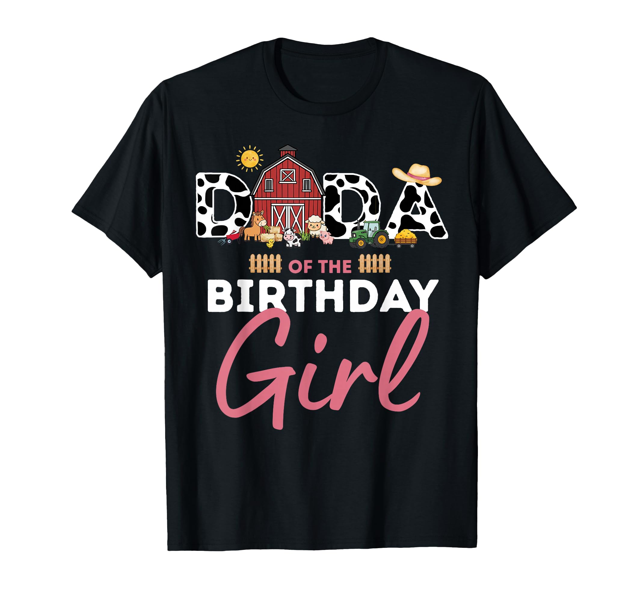 Dada Birthday Farm Animal T-Shirt - Aesthetic Graphic Unisex - T-Shirt, Sweatshirt, Hoodie