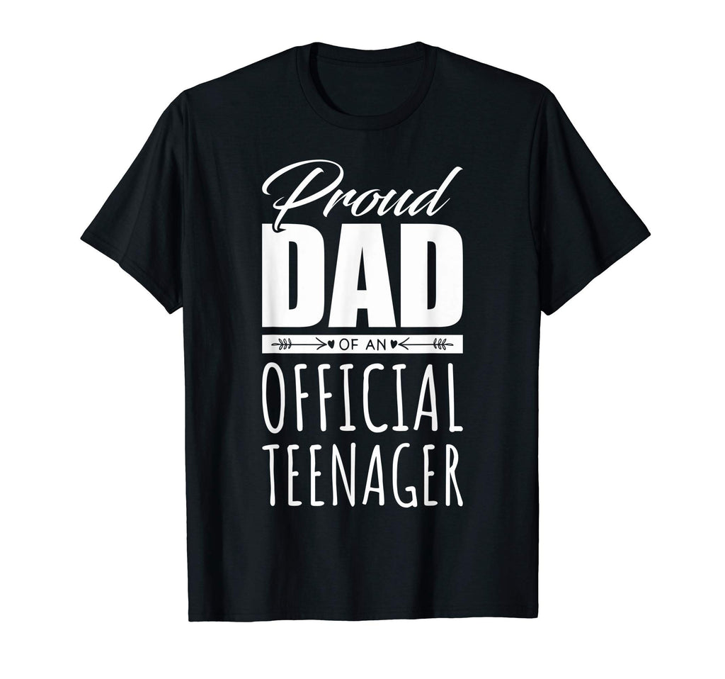 Teenager Dad Teenager Proud Father T-Shirt - Minimalist Print for Adults - T-Shirt, Sweatshirt, Hoodie
