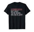 Sarcastic Humorous Fathers Day Husband T-Shirt - Graphic Print for Adults - T-Shirt, Sweatshirt, Hoodie