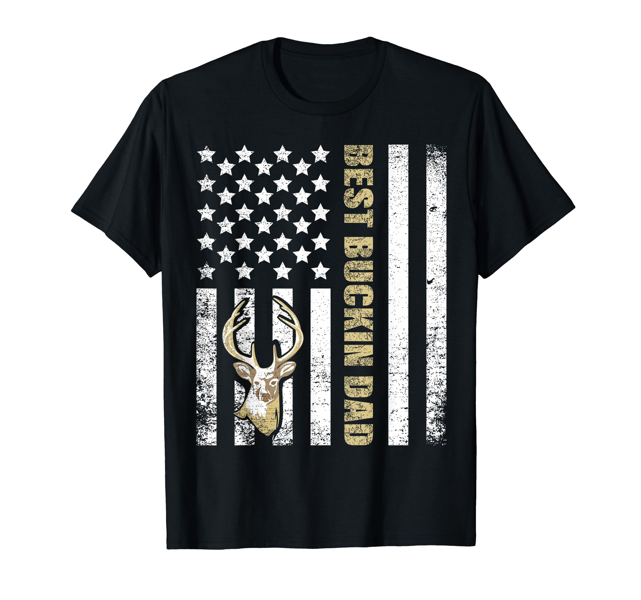 Best Buckin Dad Ever Deer Hunters T-Shirt - Unique Graphic Men Women - T-Shirt, Sweatshirt, Hoodie