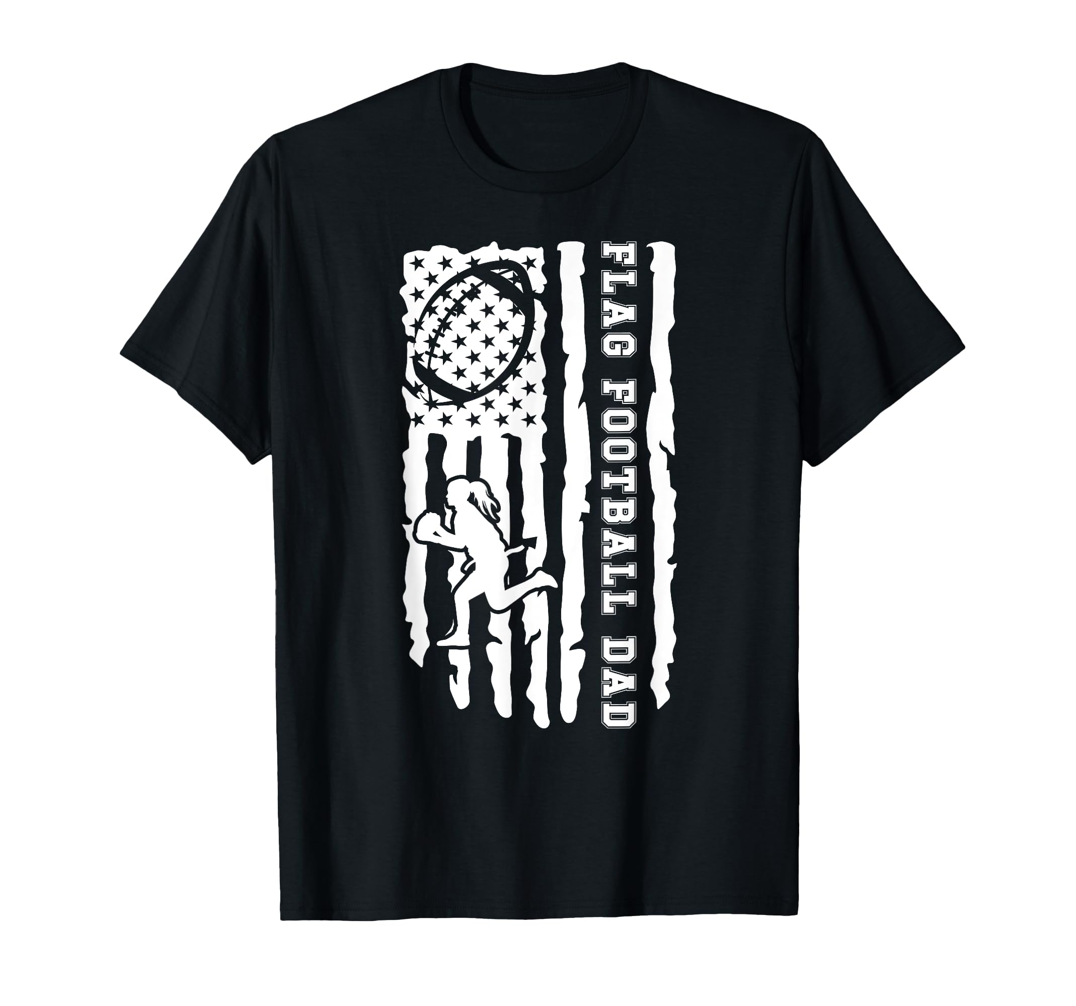 Flag Football Dad Flag Football Player T-Shirt - Novelty Apparel Unisex - T-Shirt, Sweatshirt, Hoodie