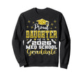 Proud Daughter 2026 Class Med School Sweatshirt - Custom Art Print Unisex - T-Shirt, Sweatshirt, Hoodie